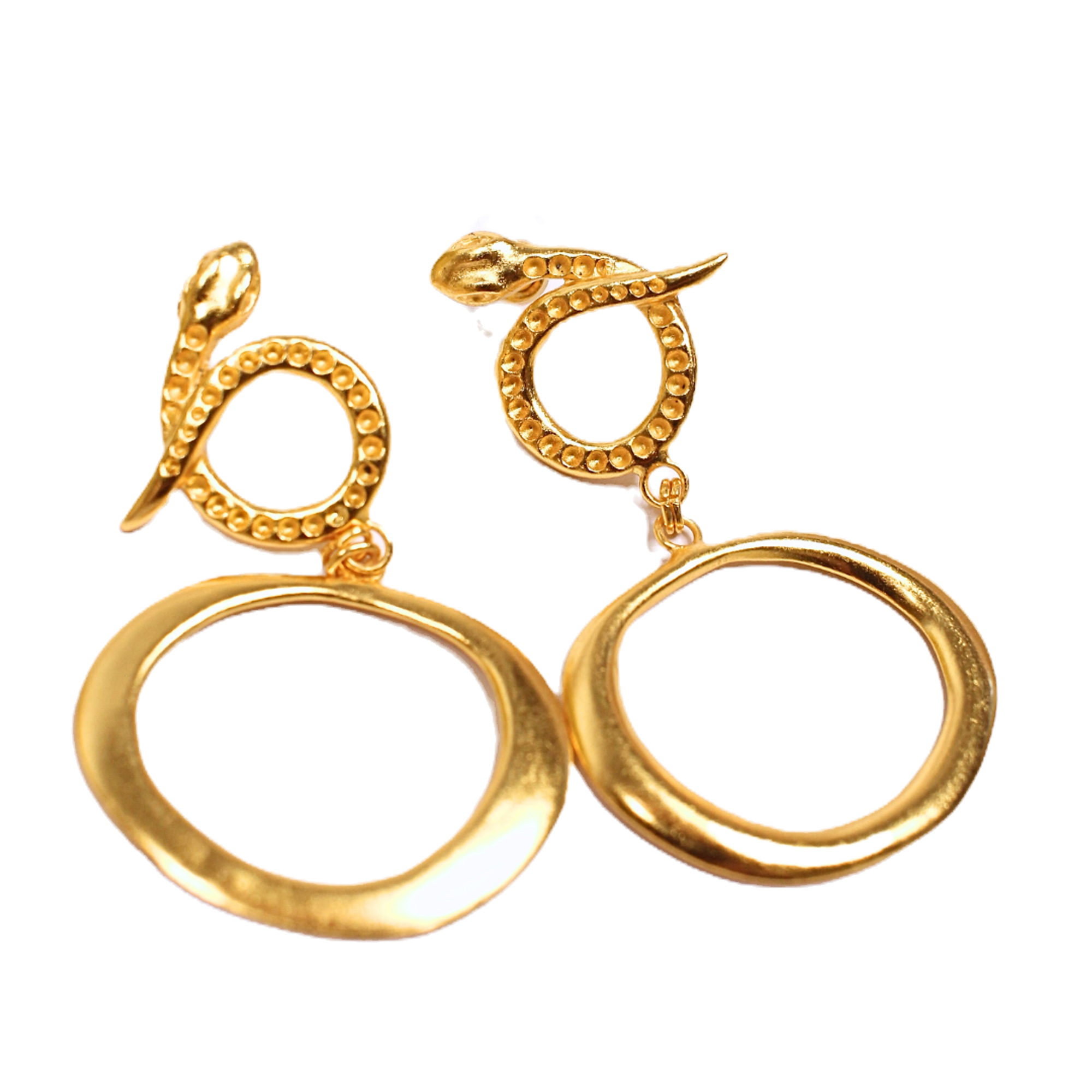 Aros Orecchini Serpente