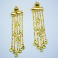 Aros Peridoto Verde