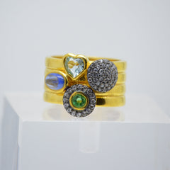 Anillo Constelación Dorado