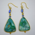 Aros Amazonita Azul