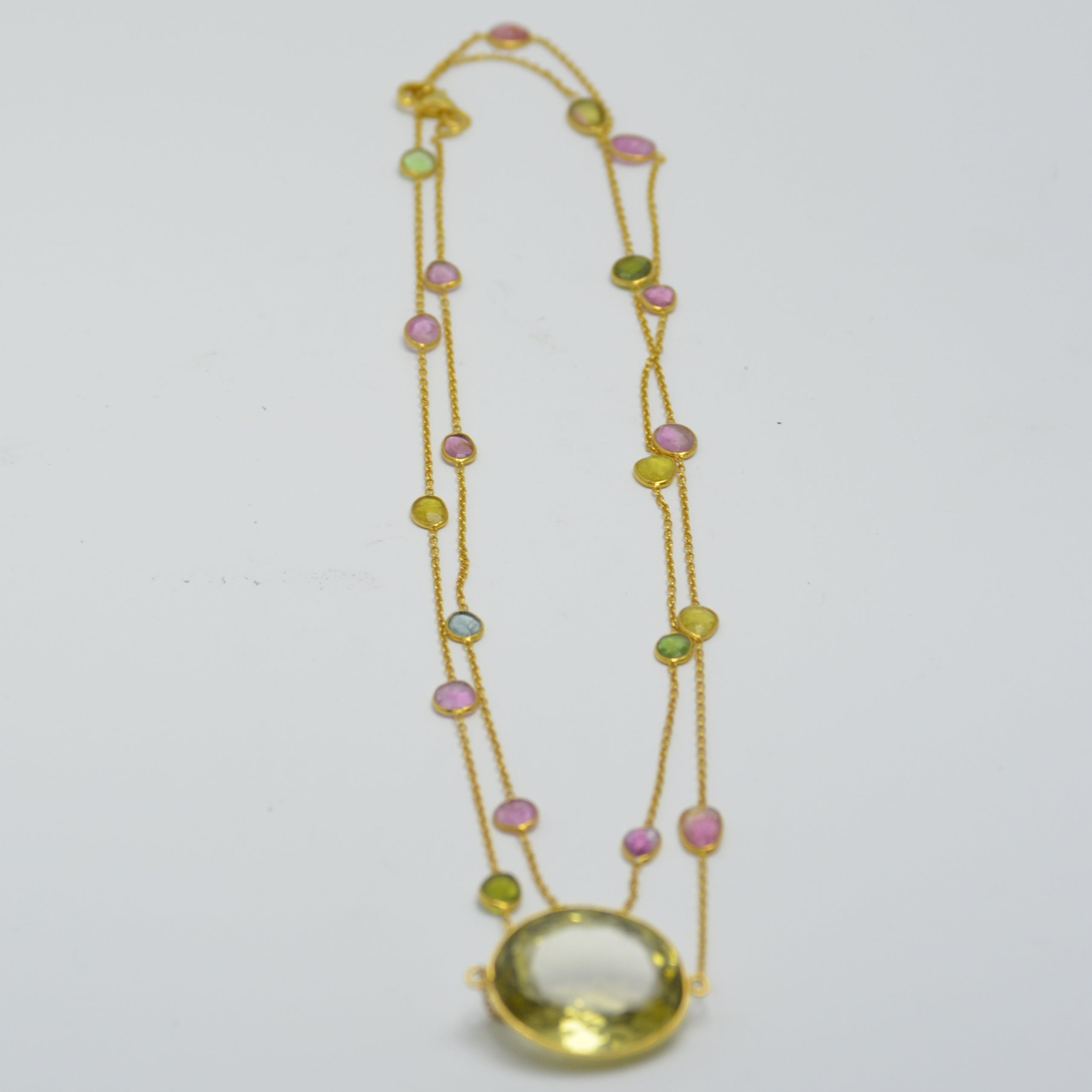Collar Turmalina Colores