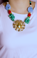 Collar Coral Agata