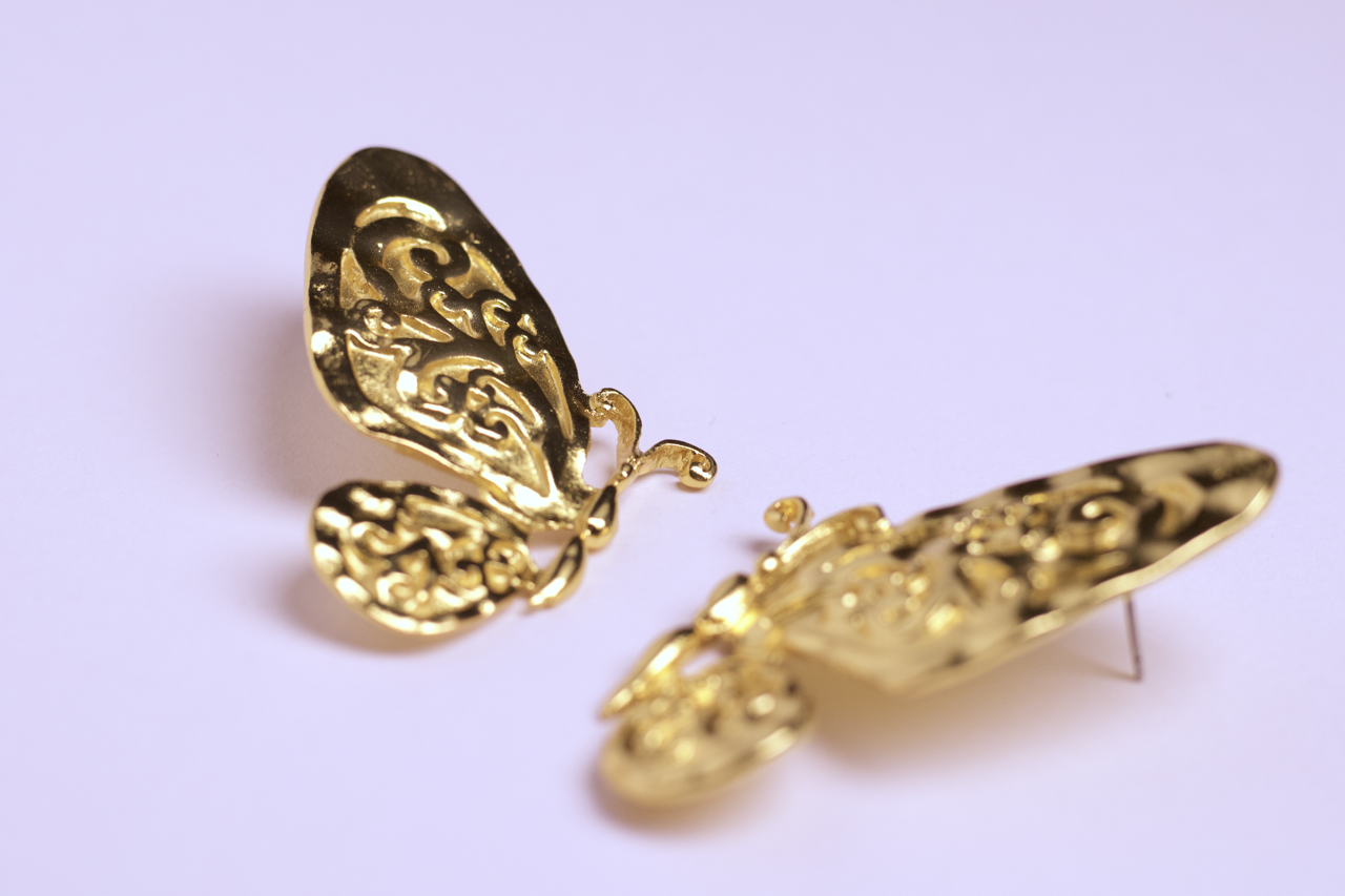 Aros media mariposa