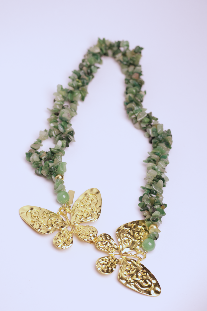 Collar Labradorita Mariposa