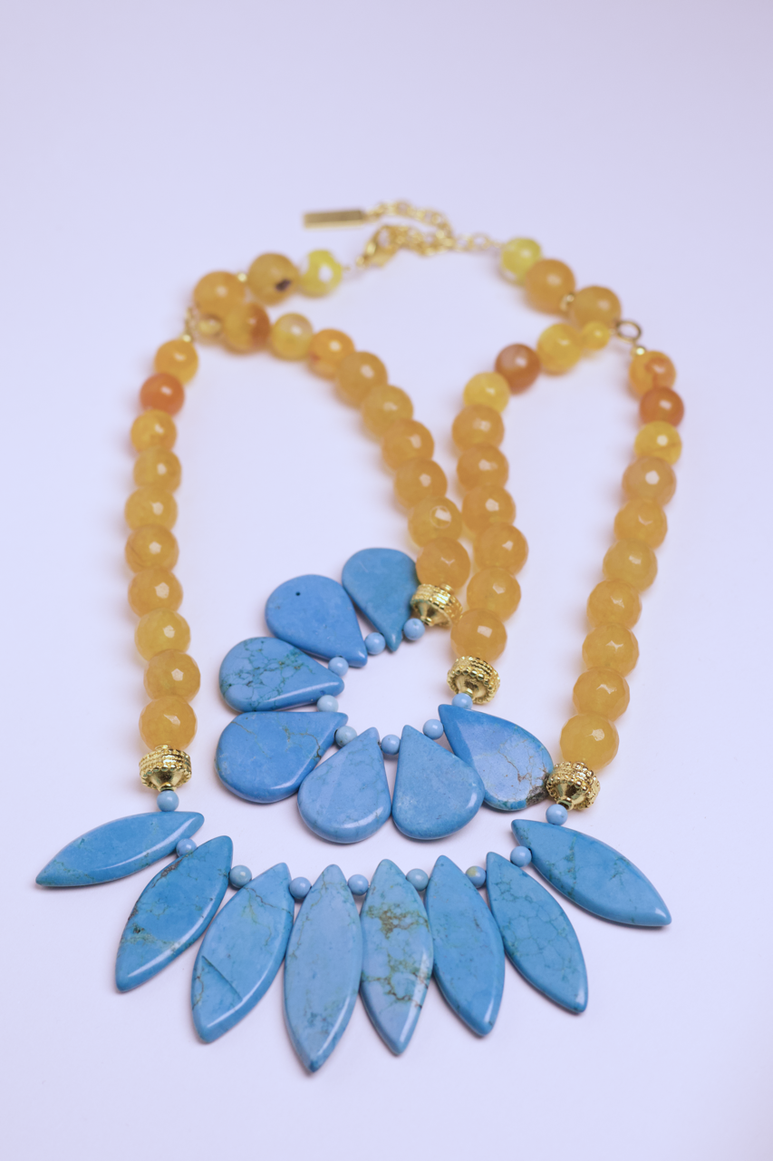 Collar aventurina