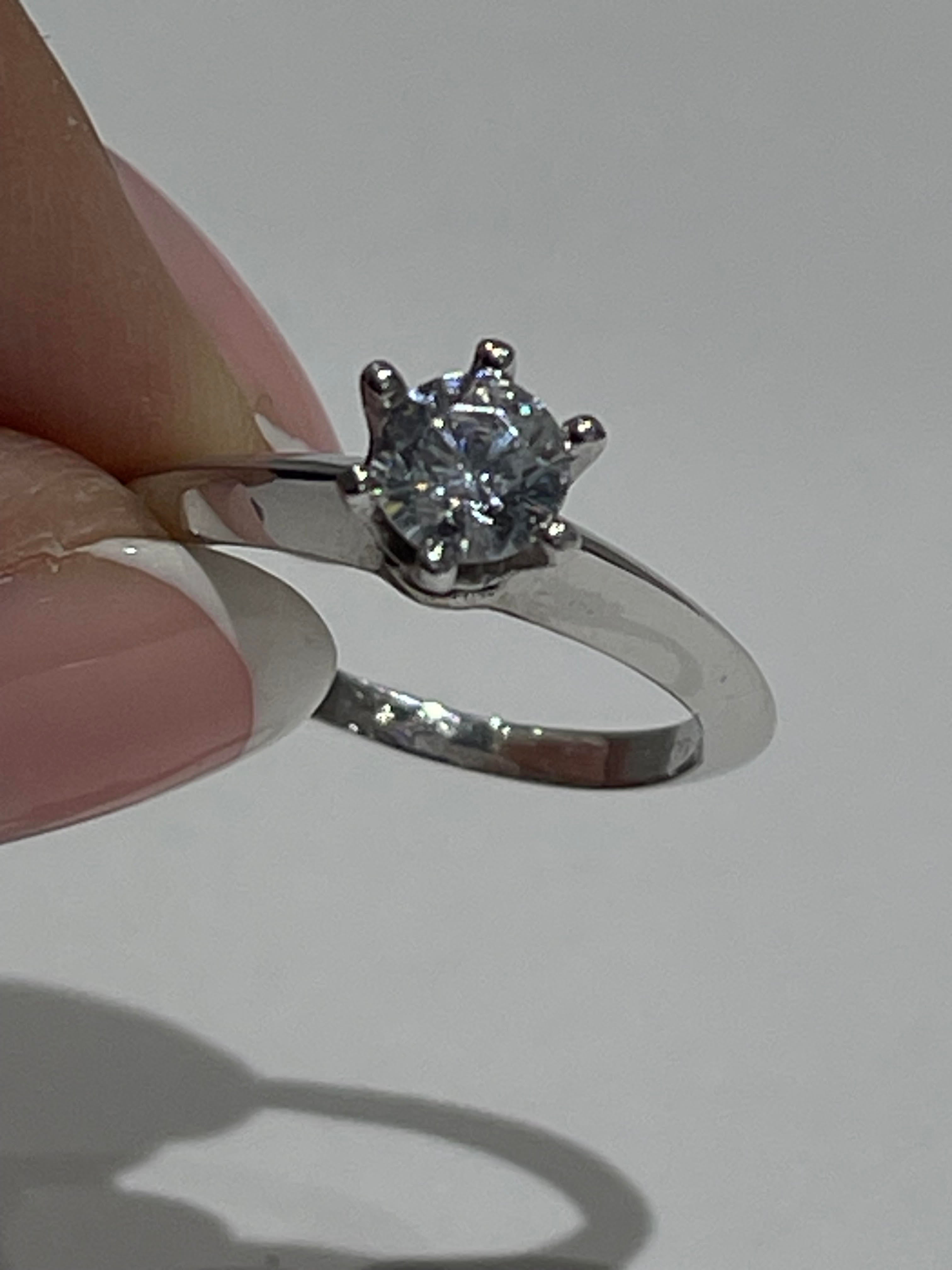 Solitario de plata
